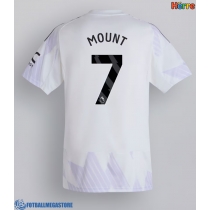 Fotballdrakt Herre Manchester United Mason Mount #7 Bortedrakt 2025-26 Kortermet